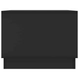 Coffee Table Black 90 x 50 x 37 cm Engineered Wood 895416