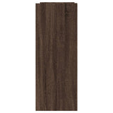 Console Table Brown Oak 100x35x90 cm Engineered Wood 848478