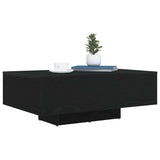Coffee Table Black Oak 85 x 55 x 31 cm Engineered Wood 863011