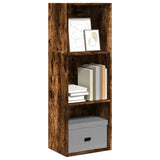 Bookcase Smoked Oak 40x30x114 cm Engineered Wood 857871