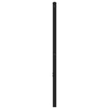 Replace Headboard Smoked Oak 107 cm Iron and Engineered Wood 4017083
