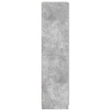 800634 Wardrobe Concrete Grey 90x52x200 cm Engineered Wood