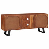 TV Cabinet Honey brown 112 x 30 x 48 cm Solid acacia wood 4104019