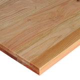 Workbench Light Brown 100x60x cm Solid Wood Oak 3309719
