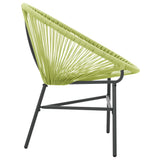 Acapulco Chair Green Polyethylene rattan, powder-coated steel 313141
