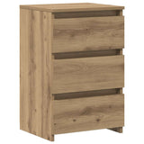 Bedside Cabinets 2 pcs Artisan Oak 40x35x62.5 cm Engineered Wood 856525