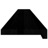 Window Sills 2 pcs Dark Brown 140x20x2 cm Solid Wood Oak 4009179