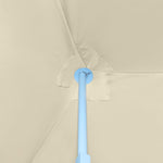 Folding Pop-up Party Tent with 8 Sidewalls 870x291x315 cm Cream 44976