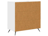 Drawer Cabinet High Gloss White 66 x 34.5 x 90 cm 895529