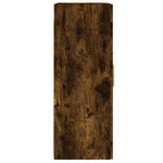 Wall Mounted Cabinets 2 pcs Smoked Oak Engineered Wood 3197902