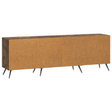TV Cabinet Smoked Oak 150 x 31 x 50 cm Engineered Wood 895610