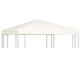 Gazebo Top Cover 310 g/m 3x3 m Cream White 44777
