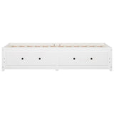 Day Bed without Mattress White 90x190 cm Single Single Solid Wood Pine 821595