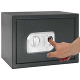 Digital Safe with Lock Dark grey 35 x 25 x 25 cm Steel 42011311