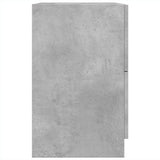 Sink Cabinet Concrete Grey 40x37x59 cm Engineered Wood 848104