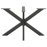 Dining Table Leg Spider Shape Anthracite 120x68x cm Steel 4013114