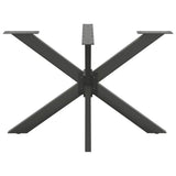 Dining Table Leg Spider Shape Anthracite 120x68x cm Steel 4013114