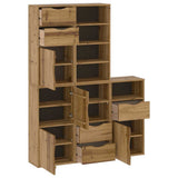 Side Cabinets 5 pcs ODDA 40x24x79 cm Solid Wood Pine 3365362