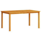 Garden Dining Set Folding 5 pcs Brown Solid Acacia Wood 3375619