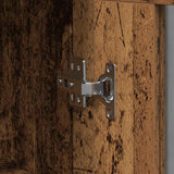 Wall Mounted Cabinet 2 pcs Old wood 69.5 x 34 x 90 cm 3334305