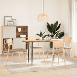 Table Top 140x60x4 cm Solid Wood Oak Oval 4009044