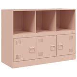Sideboard Pink 99x39x73 cm Steel 841788