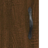Highboard Brown Oak 69.5x34x180 cm Engineered Wood 3189508