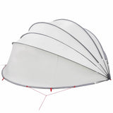 Pool Dome Folding Manual Grey and Orange 592 x 590 x 275 cm 42001133