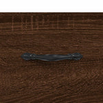 Highboard Brown Oak 69.5x34x180 cm Engineered Wood 3189380