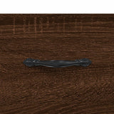 Highboard Brown Oak 69.5x34x180 cm Engineered Wood 3189380
