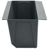 Flower Boxes for Euro Pallets 24 pcs Grey 36 x 13.5 x 9.5 cm 42037207