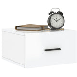 Wall-mounted Bedside Cabinets 2 pcs High Gloss White 35x35x20 cm 829857