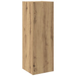 ZNTS TV Cabinet with Storage with Door 8 pcs Brown 221 x 30 x 180 cm Wood 3393455