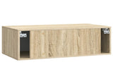 Wall-Mounted TV Cabinet Sonoma Oak 78.5 x 41 x 30 cm 898517