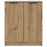 Shoe Cabinet Artisian Oak 59x35x70 cm Engineered Wood 856990