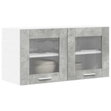 Hanging Cabinet Concrete Grey and White 80 x 31 x 40 cm 884232