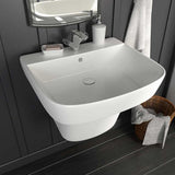 Basin White 50 x 45 x 41 cm Glazed Ceramic 143013