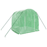 Greenhouse with Steel Frame Green 4 m 2x2x2 m 364073