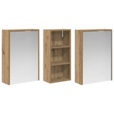 Bathroom Cabinet Set 3 pcs 116 x 16 x 62.5 cm Engineered wood 3403815