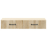 Wall-Mounted Side Table Sonoma Oak 87.5 x 34.5 x 17 cm 898667