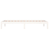 Day Bed without Mattress White 80x200 cm Solid Wood Pine 820418