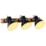 Industrial Wall Lamp Black 65x25 cm E27 320512