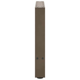 Coffee Table Legs Natural Steel 2 pcs 50x cm Steel 4013283