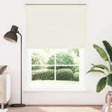 ZNTS Roller Blind Blackout Off White 155x230 cm Fabric Width 151.6 cm Polyester 4011737