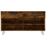 Shoe Bench Smoked Oak 102x35x55 cm Engineered Wood 829737