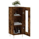 Sideboard Smoked Oak 34.5x34x90 cm Engineered Wood 828785