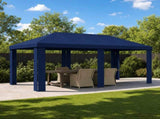 Gazebo Cover 6 x 3 m Blue Polyester 190 gsm 900429