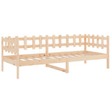 Day Bed without Mattress 90x190 cm Single Solid Wood Pine 820761