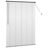 Venetian Blind Black 175 x 135 cm 25 mm Aluminium 42006154