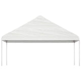 Gazebo with Roof White 5.88x2.23x3.75 m Polyethylene 362639